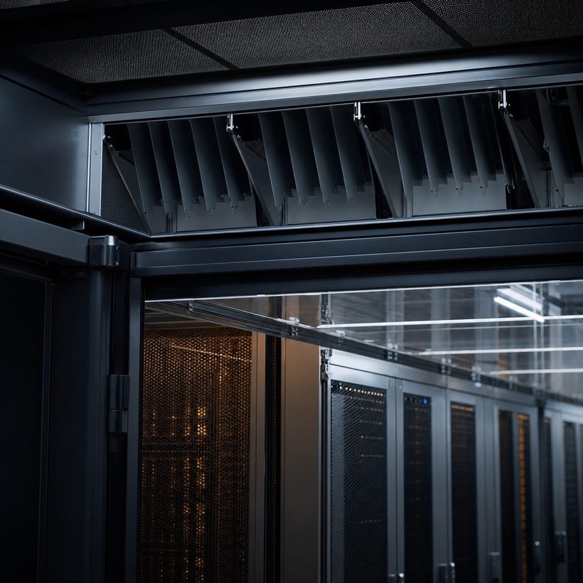 Techos contráctiles con paneles abatibles